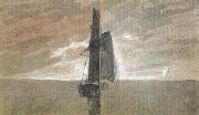 Sailing vessel at sea (mk31) Joseph Mallord William Turner